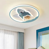 Ventilatore luce soffitto aereo cartoon per bambini - clowasit.com